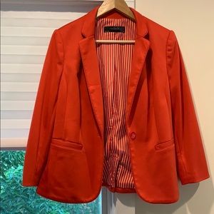The Limited blazer red